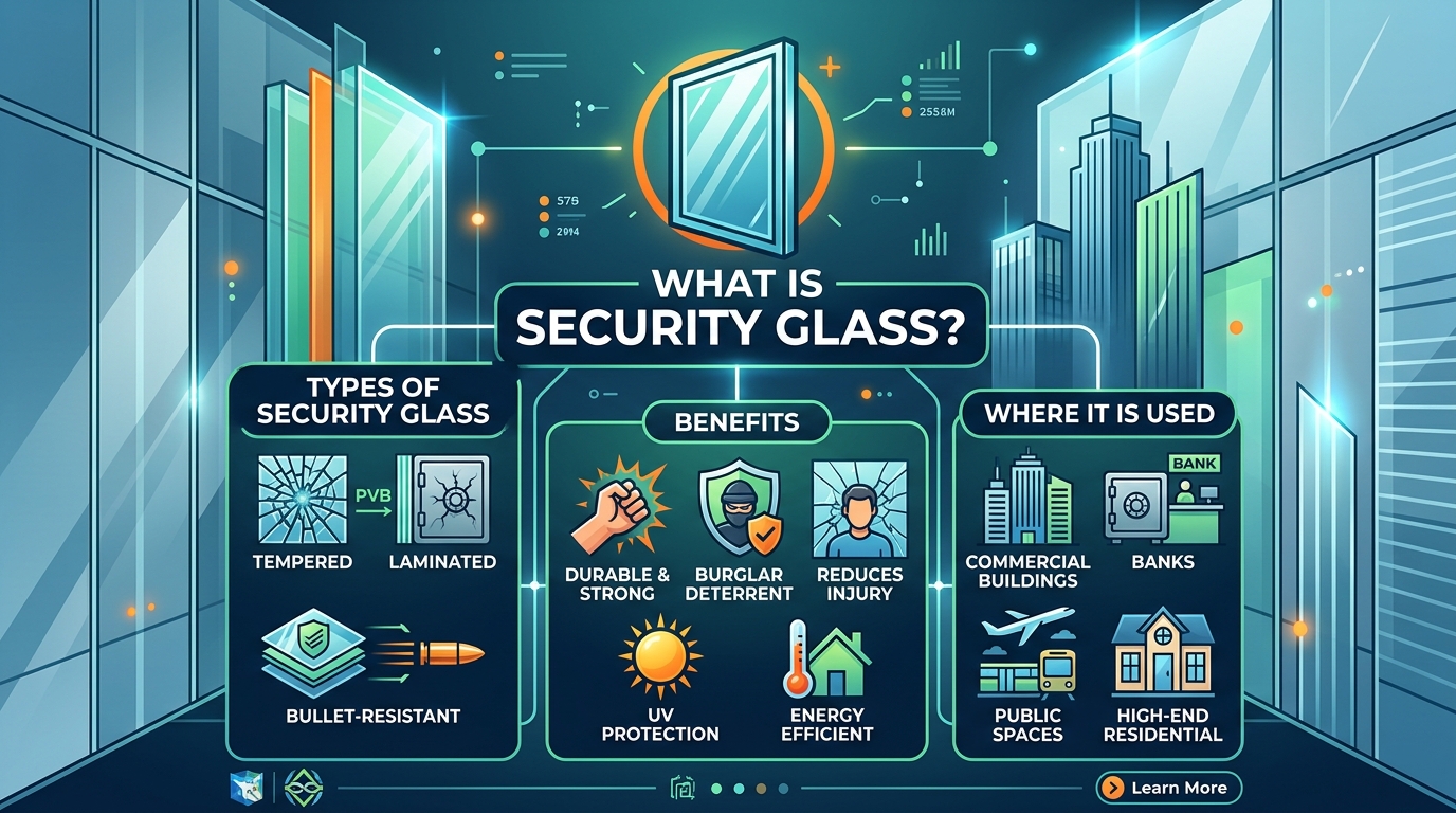 What Is Security Glass? Types, Benefits, and Where It Is Used
