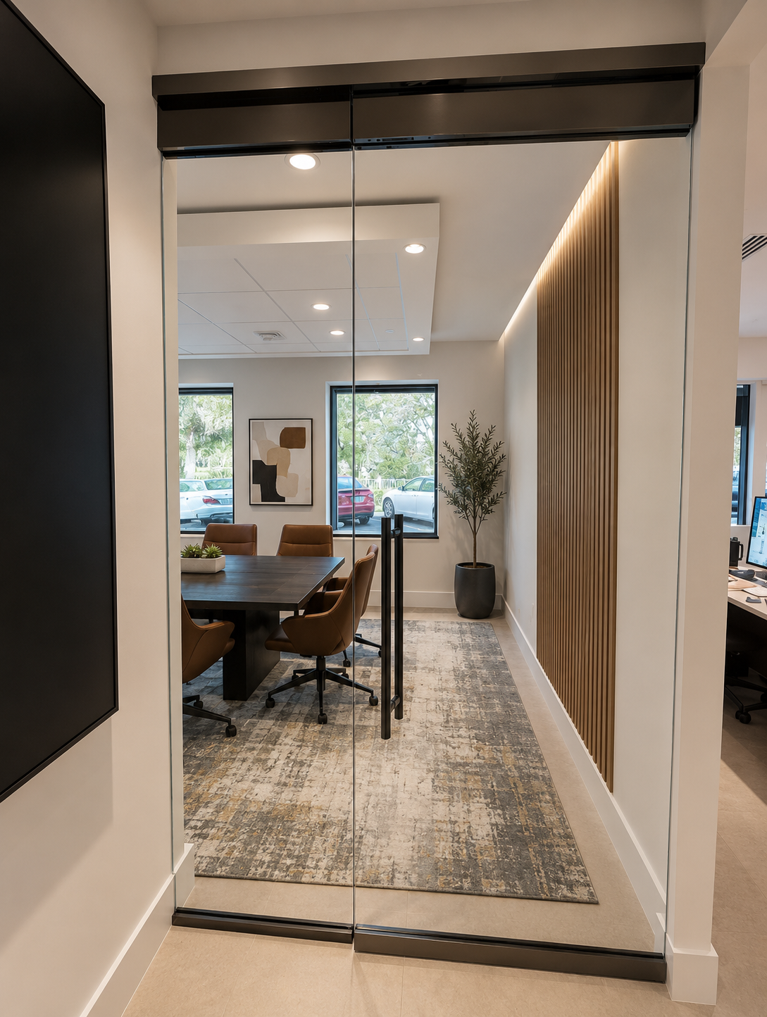 Office Glass Partition